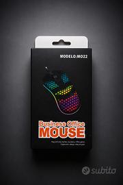 Mouse PC RGB Ergonomico da Gioco e Ufficio Modello