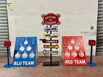 Giochi in legno per agenzie di animazione a team