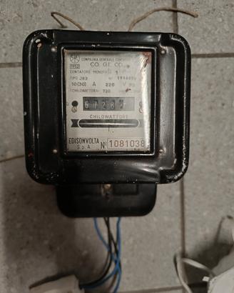 contatore vintage