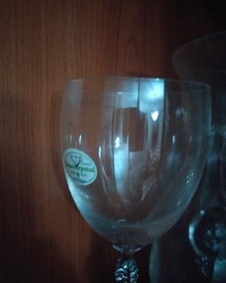  servizio bicchier di i cristallo 