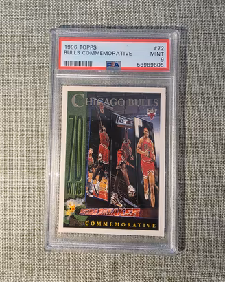Carta Topps del 1996 Michele Jordan Chicago Bulls