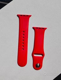 Cinturino COMPATIBILE Apple Watch 42/44/45mm Rosso