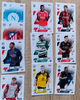 Lotto 28 Carte Topps Match Attax Champio 2025 2026