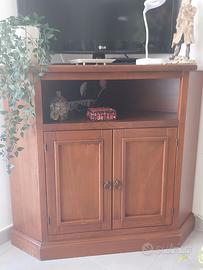 Mobile di legno angolare