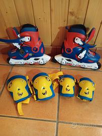 pattini bambino e protezioni