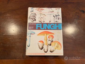 Libro antico L’atlante dei funghi 1974
