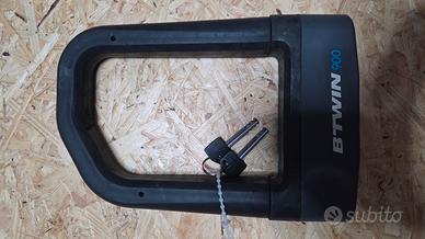 lucchetto antifurto bici btwin 900