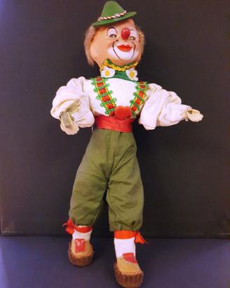 RARO CLOWN IN CELLULOIDE DA COLLEZIONE VINTAGE ‘50