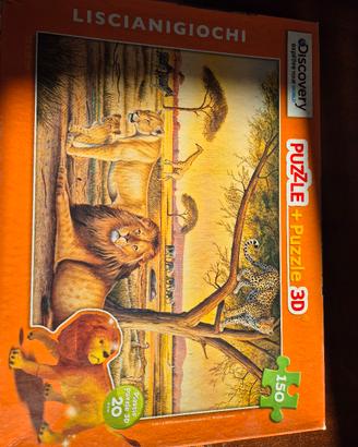 Puzzle Discovery 150 pezzi. Lisciani