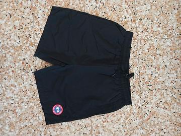 pantaloncino canada goose nero