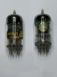 Coppia di valvole ECC83