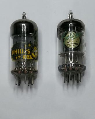 Coppia di valvole ECC83
