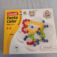 Quercetti Fantacolor Basic Chiodini 60 Pezzi