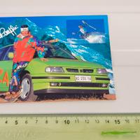 Cartolina Deborah Compagnoni Seat Ibiza GTI 16v