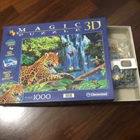 Clementoni Puzzle 3d e puzzle geografico Italia