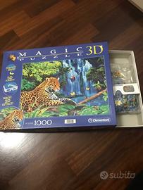 Clementoni Puzzle 3d e puzzle geografico Italia