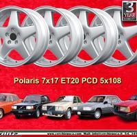 4 pz cerchi Volvo Polaris 7x17 ET20 5x108