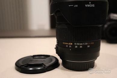 Obiettivo Sigma DC 17-50 1:2.8 Ex HSM per Canon