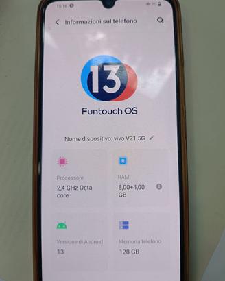 smartphone vivo v21 5G 128gb