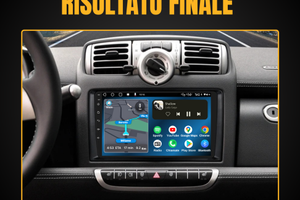 smart fortwo 451  KIT COMPLETO Autoradio android