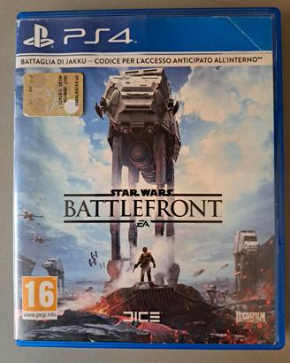 Star Wars battlefront gioco PlayStation 4
