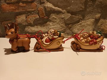 Renne di Natale thun con slitte 2015