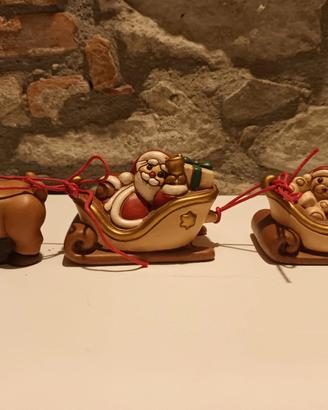 Renne di Natale thun con slitte 2015