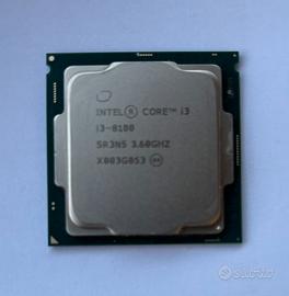 CPU Intel Core i3 8100 3,60Ghz