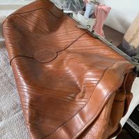 Borsa da viaggio in pelle vintage