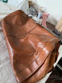 Borsa da viaggio in pelle vintage