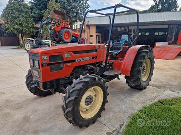 TRATTORE AGRICOLO USATO SAME EXPLORER 80 DT BASSO