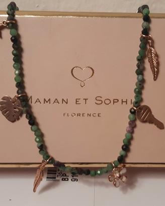 Collana Arg.925  Oro rosa - Maman et Sophie