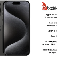 Apple iPhone 15 Pro Titanium Black 128 Gb