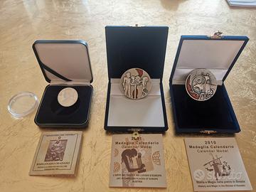 Monete  argento commemorative della Zecca italiana