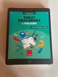 Tablet delle regole d’italiano