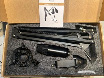 Microfono TONOR TC20 XLR completo