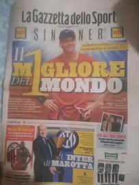 La Gazzetta dello Sport:Jannik Sinner n.1 al mondo