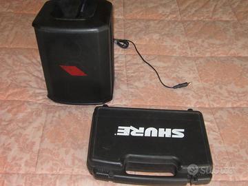 CASSA WIRELESS-PROEL-FREEONEX+MICROFONO-SCHURE-SM5