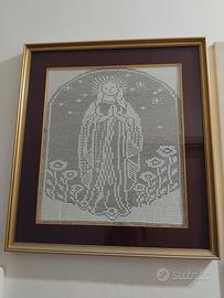 Quadro Madonna di Lourdes 