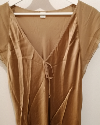 Camicia da notte in seta