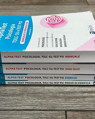 Kit Alpha Test Psicologia