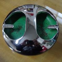 Posacenere Vintage a scatola in metallo