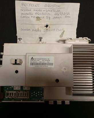 Scheda originale Ariston AQ93D49 – 21501112401