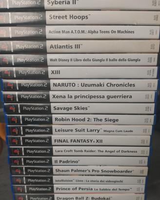 Giochi PS2 (leggere descrizione)