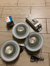 Faretti ad incasso