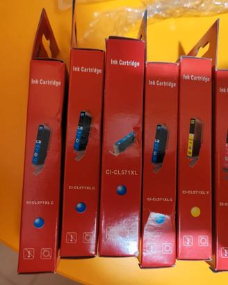 6 CARTUCCE CANON 