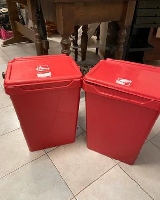 Bidoni raccolta differenziata