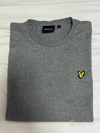 T-shirt Lyle & Scott Grigio Melange (Taglia L)