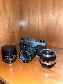 Yashica JP + 3 obiettivi M42