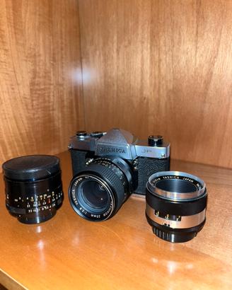 Yashica JP + 3 obiettivi M42